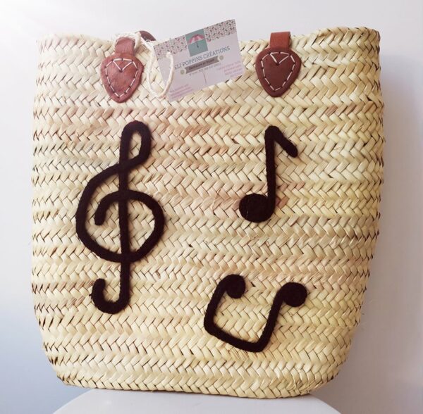 sac classeur note de musique tricotin